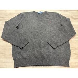 Polo by Ralph Lauren Men's 100% Lamb Wool Italian Yarn Sweater - Size XL